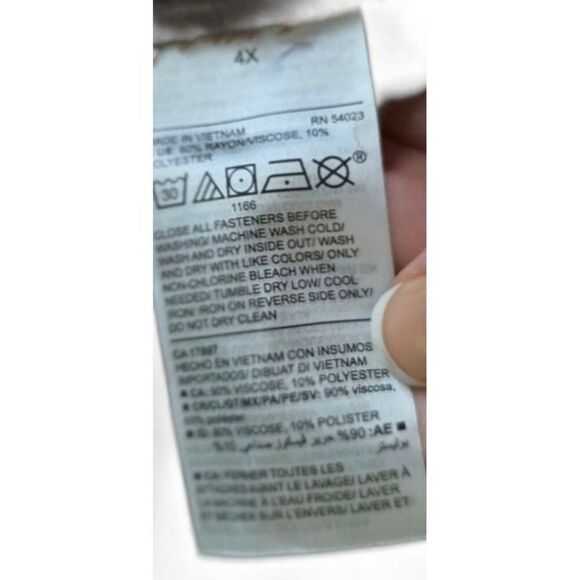 Old Navy High Rise Paper Bag Tie Waist Casual Pants Womens Size 4X Brown - Picture 7 of 8